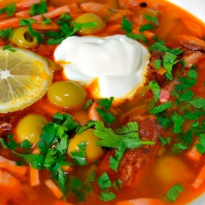 Солянка сборная мясная
