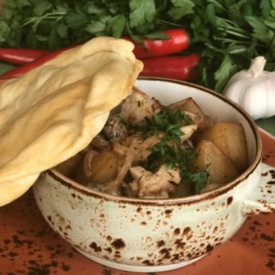 Жаркое из курицы
