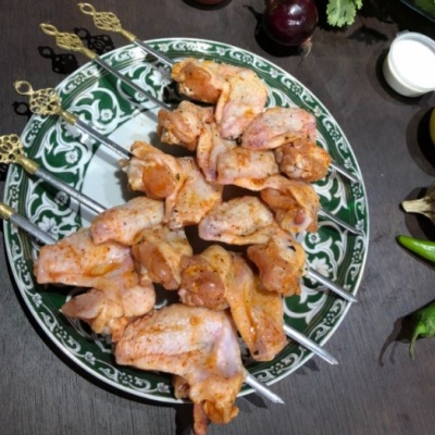 Куриные крылышки маринованные