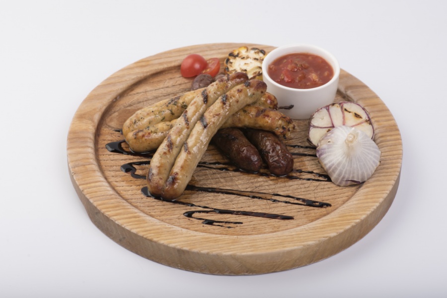 Колбаски-гриль из курицы