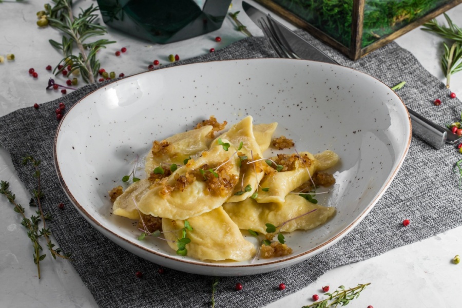 Вареники с картофелем