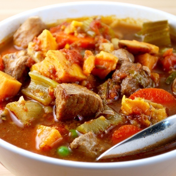 Жаркое со свининой и овощами