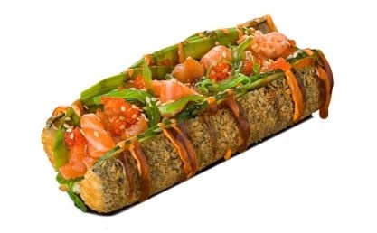 Хот- дог с лососем