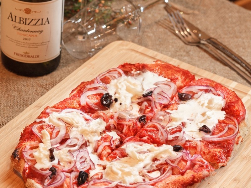 Stracciatella e Cipolla rossa