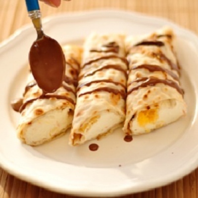 Блинчики с маскарпоне