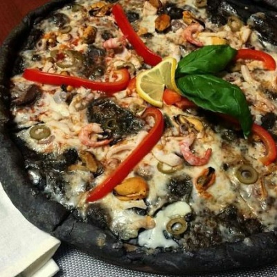 Пицца Морская Black
