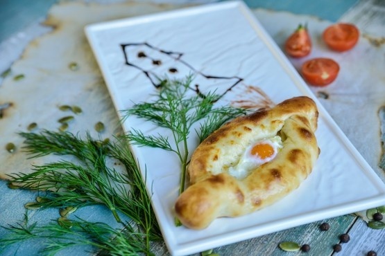 Мини-хачапури по-аджарски