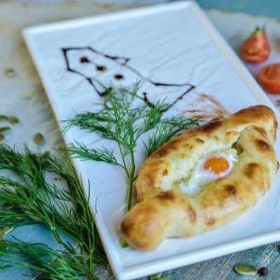 Мини-хачапури по-аджарски