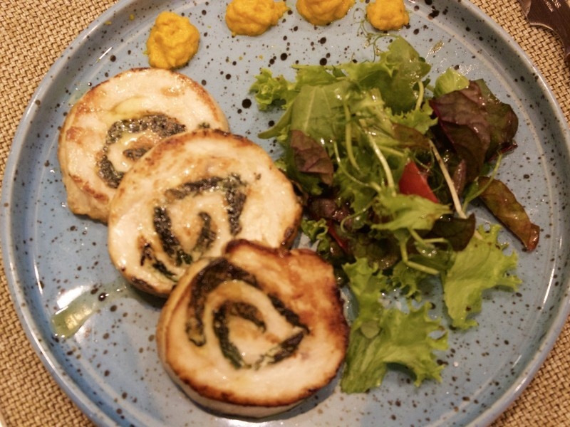 Tacchino ripieno con Frittata