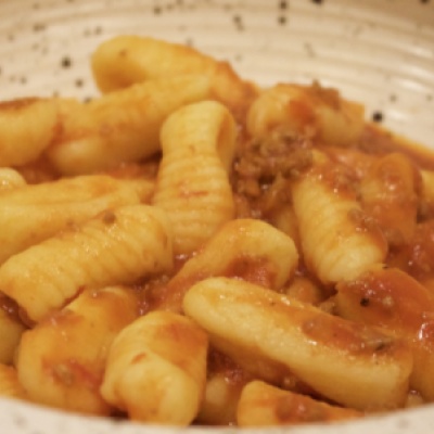 Gnocchi Ragu alla bolognese