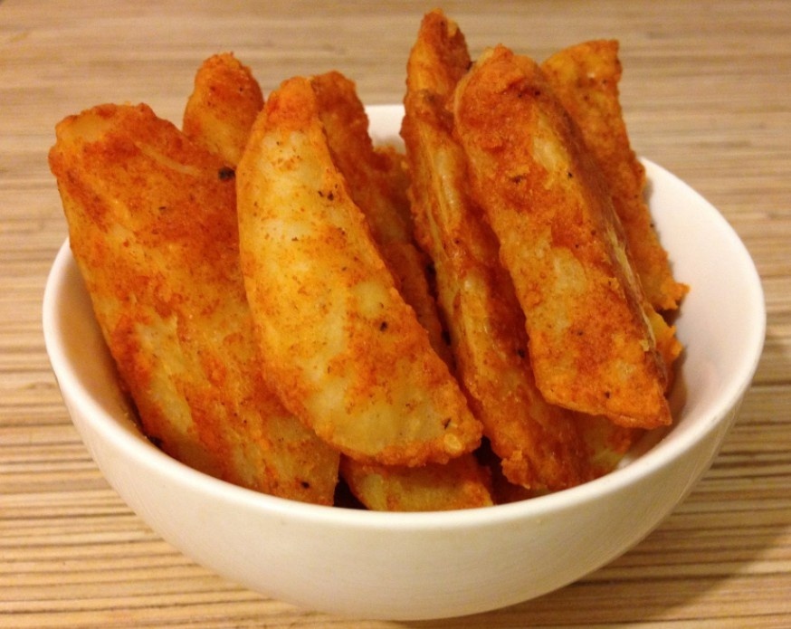 Картофельные дольки со специями