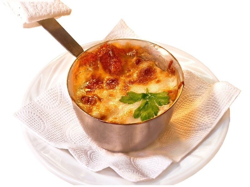 Жюльен из курицы и грибов