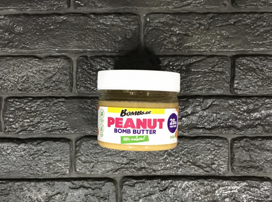Bombbar Peanut bomb butter арахисовая паста 300г