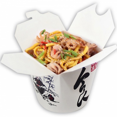 Wok с морепродуктами