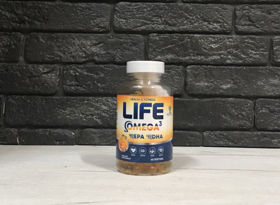 Life Omega-3 60 капсул