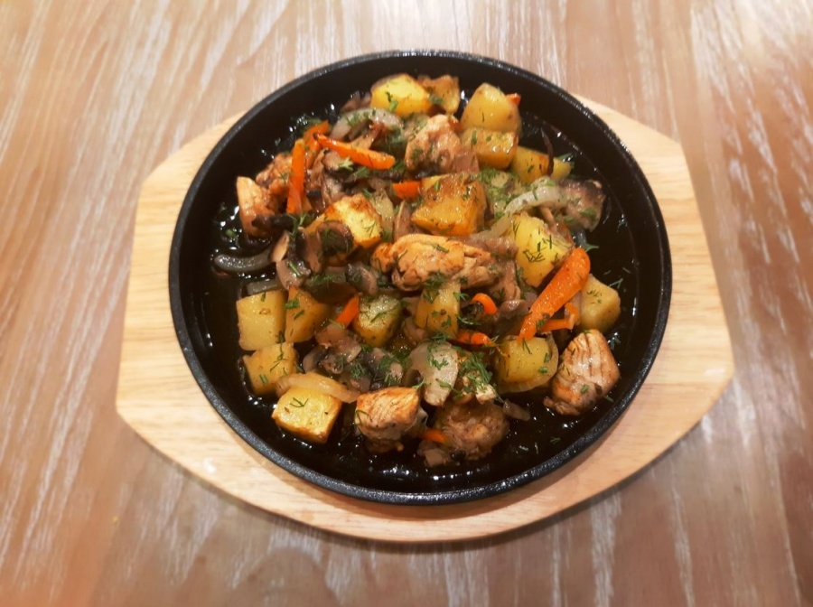 Рагу грибное