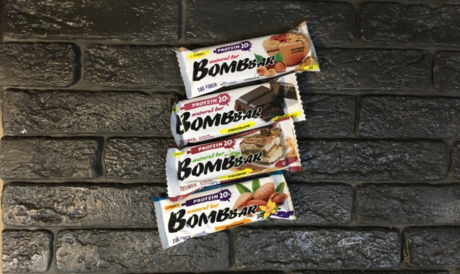 Bombbar Батончик неглазированный 60 гр