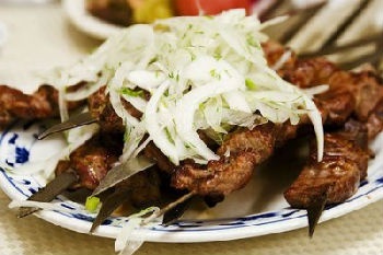 Шашлык из ягнёнка с курдючным жиром