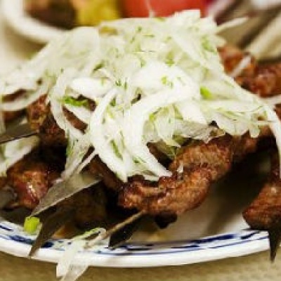 Шашлык из ягнёнка с курдючным жиром