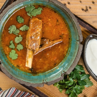 Легендарное харчо с бараньими ребрышками