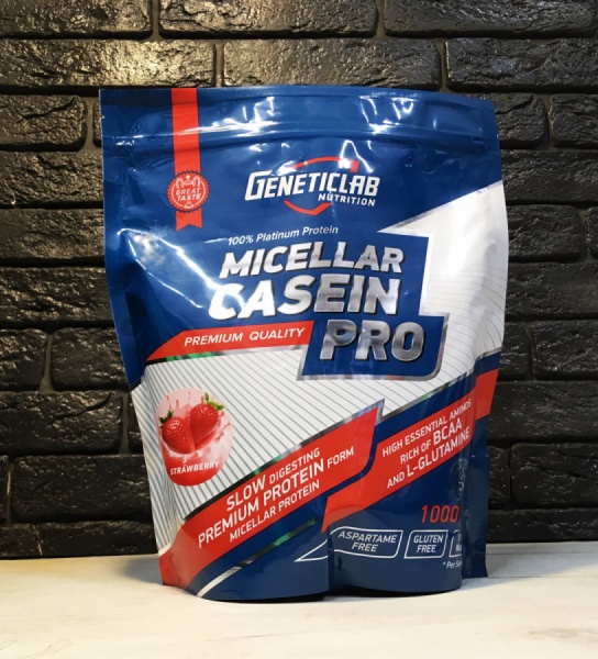 Geneticlab Nutrition CASEIN PRO 81% 1000г/30 порций