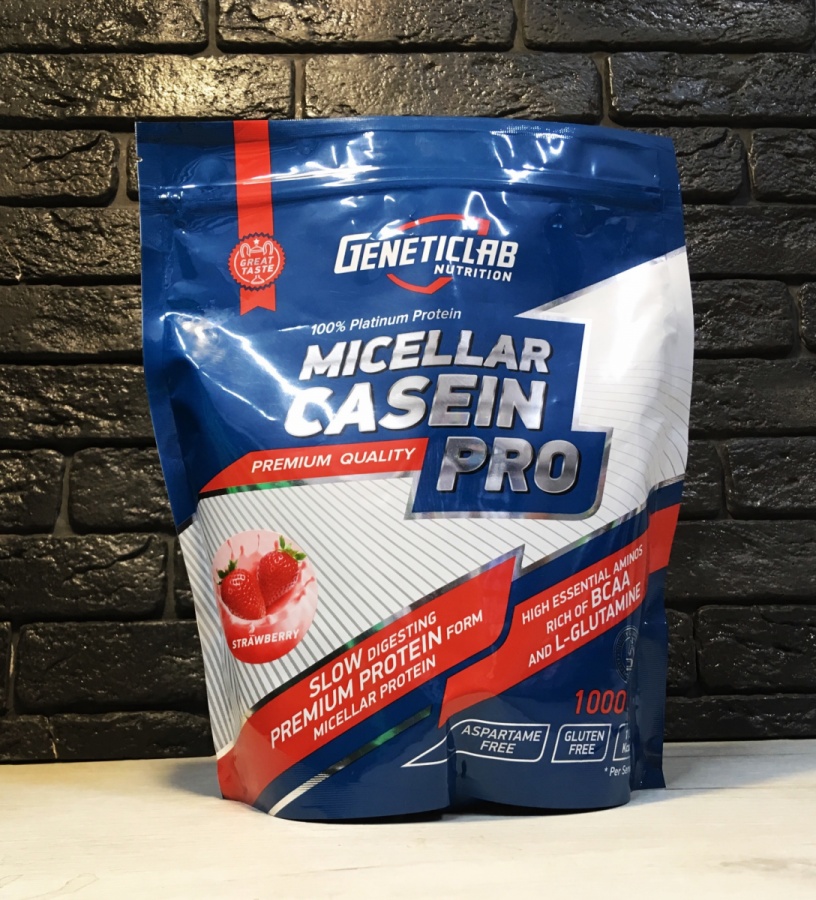 Geneticlab Nutrition CASEIN PRO 81% 1000г/30 порций