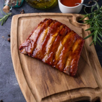 Свиные ребра bbq