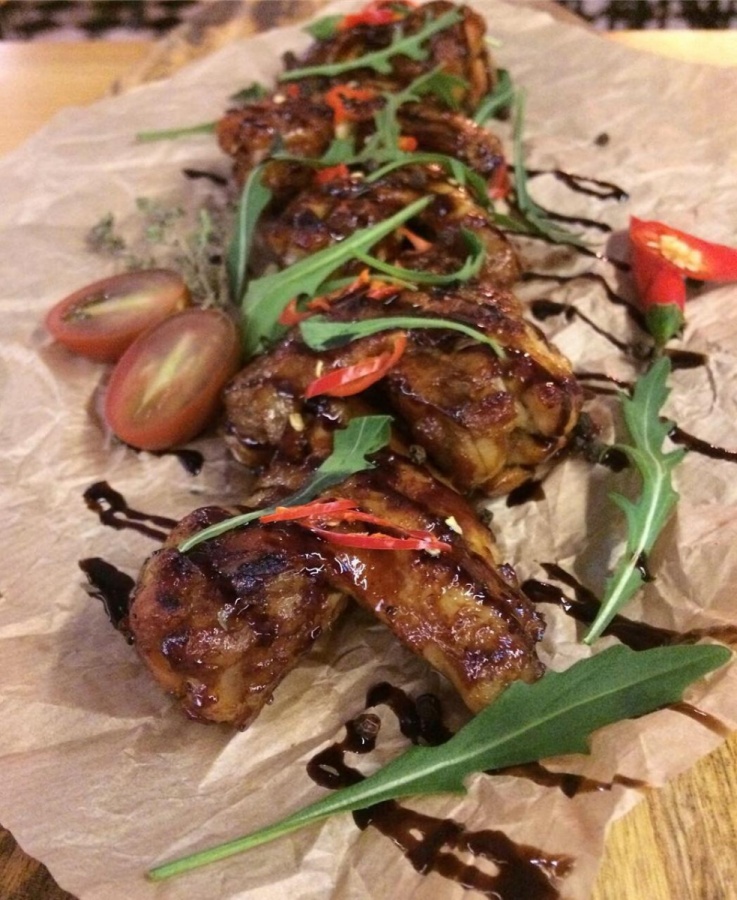 Куриные крылышки BBQ