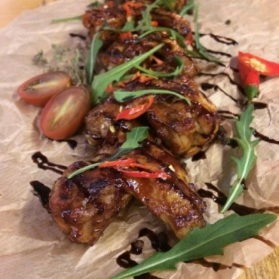 Куриные крылышки BBQ