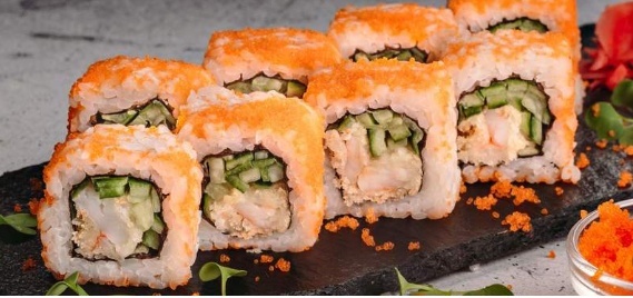 Калифорния Эби с икрой