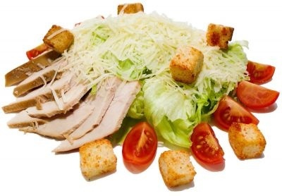 Цезарь с курицей
