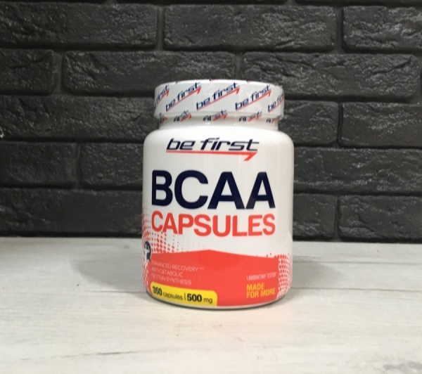 Be First BCAA Capsules 350 капсул