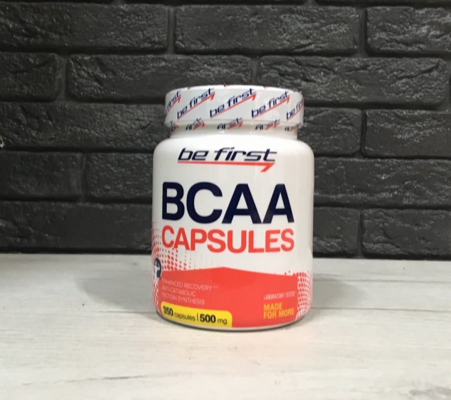 Be First BCAA Capsules 350 капсул