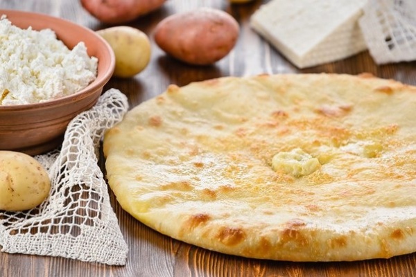 Пирог с картошкой и сыром