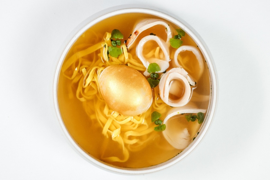 Куриная лапша