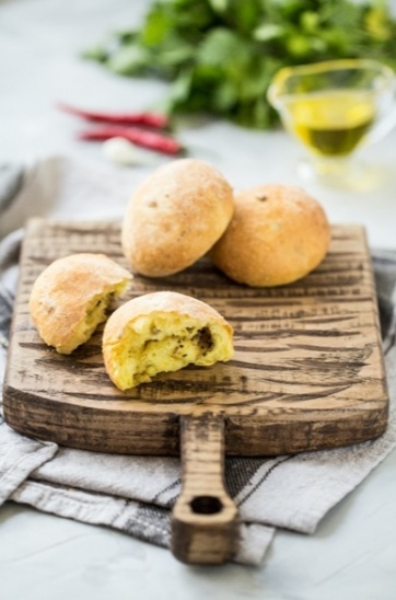 Булочка кукурузная