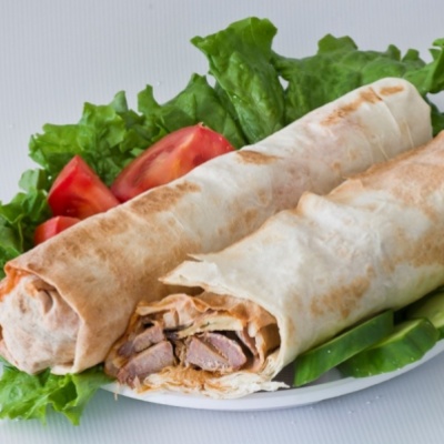 Шашлык в лаваше