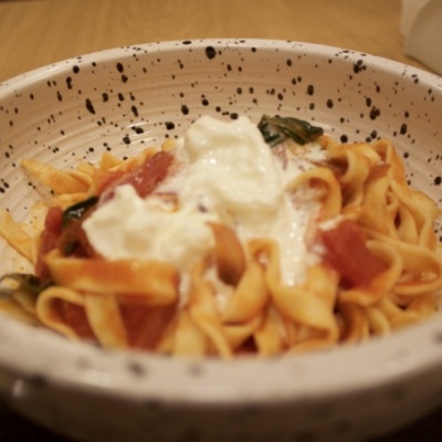 Pomodoro Stracciatella/Помидор и страчателла